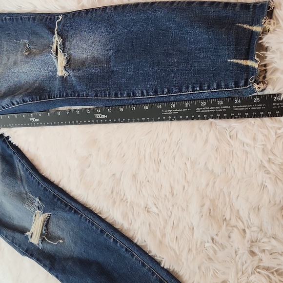 Revolve Pistola Distressed Highwasted Jeans Womens Size 29 - Picture 7 of 11